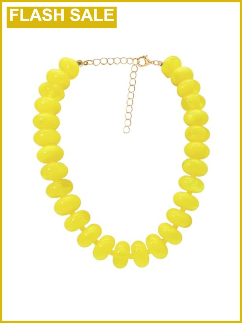 Chunky Beaded Necklace Women Large Big Boho Statement Choker Jewelry